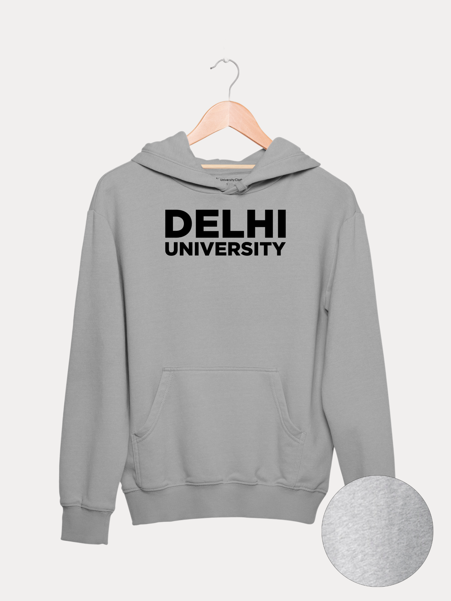 Delhi University Classic Hoodie- Text